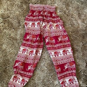 Elephant harem pants